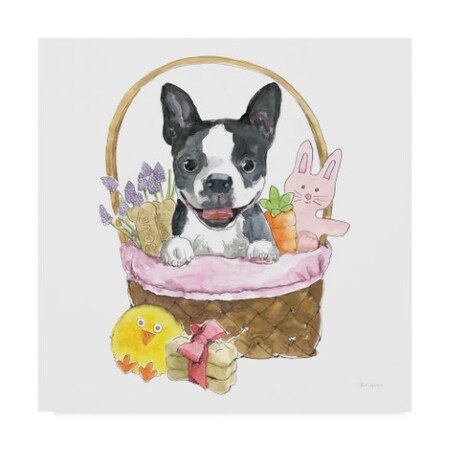 Beth Grove 'Easter Pups VII' Canvas Art,18x18
